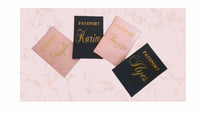 Porte Passeport Personnalisée